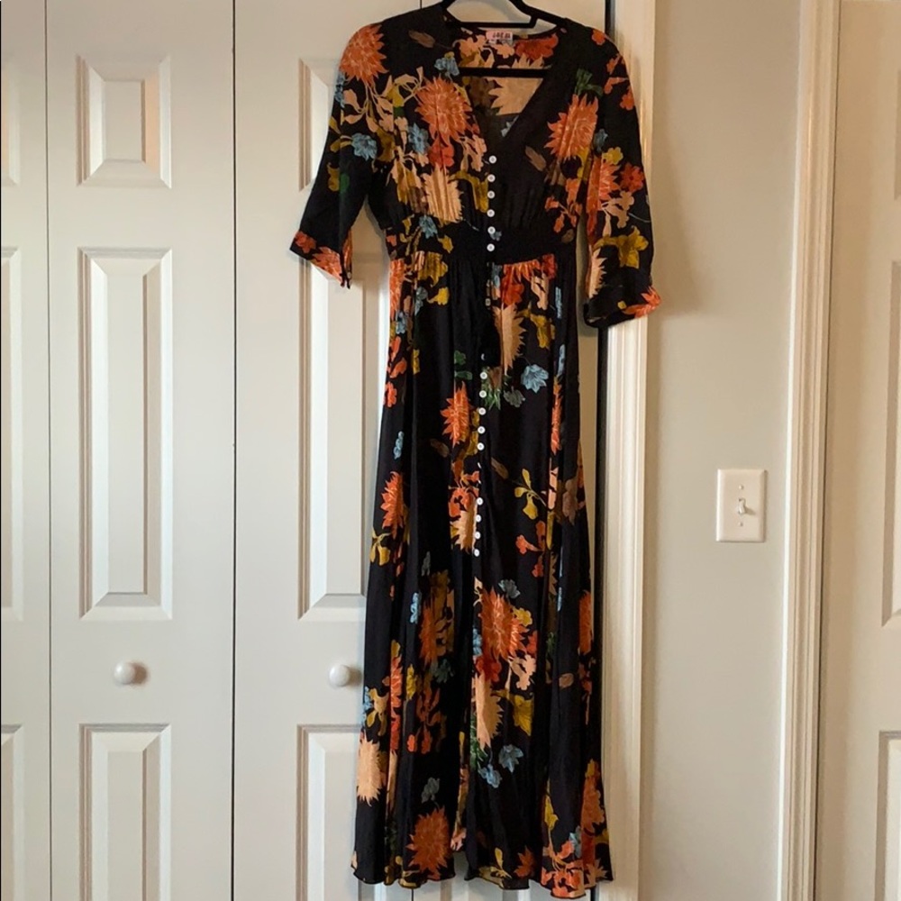 Floral maxi dress